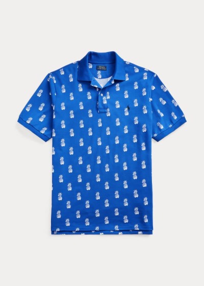 Men's Polo Ralph Lauren Pineapple Mesh Polo Shirts | 031458QOS